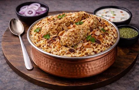 Afghani Chicken Biryani