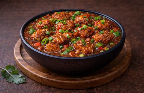 Chicken Chilli + Egg Fried Rice
