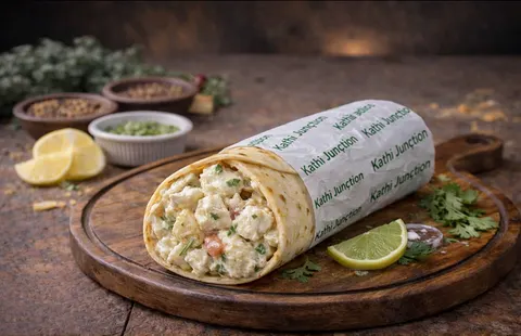 Malai Paneer Kathi Roll
