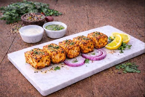 Paneer Achari Tikka