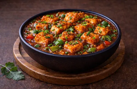Paneer Chilli + 2 Roomali Roti