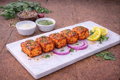 Soya Achari Tikka
